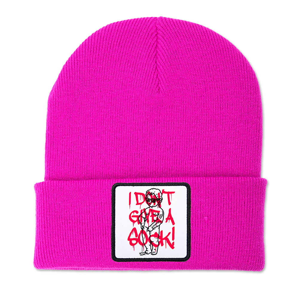 I DON'T GIVE A SOCK BEANIE