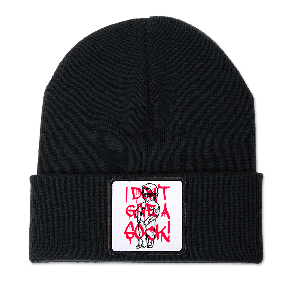 I DON'T GIVE A SOCK BEANIE