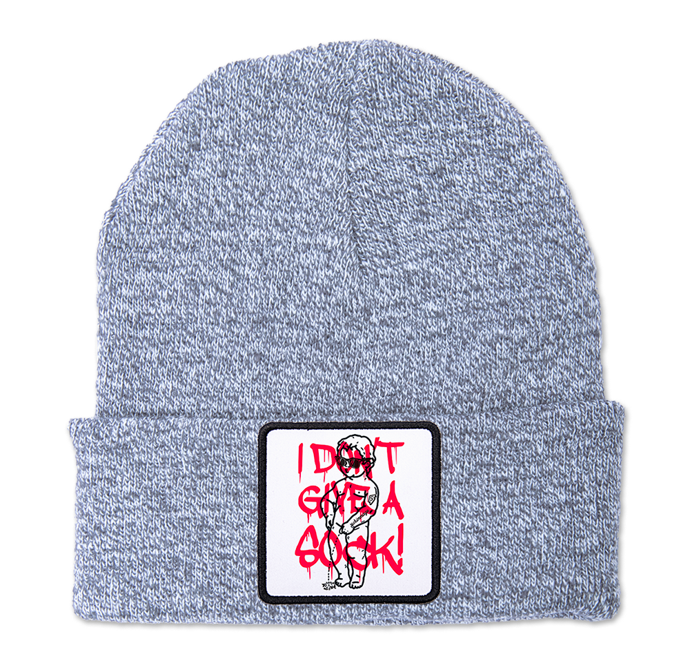 I DON'T GIVE A SOCK BEANIE