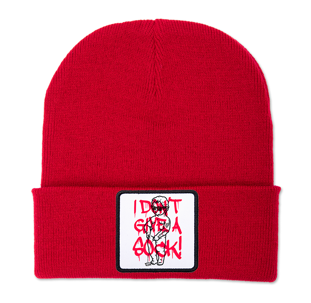 I DON'T GIVE A SOCK BEANIE