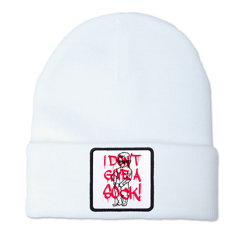 I DON'T GIVE A SOCK BEANIE