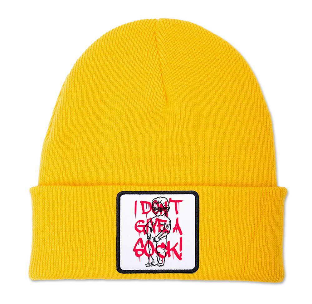 I DON'T GIVE A SOCK BEANIE